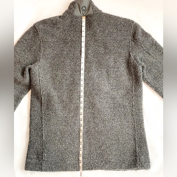 Marmot Men’s Medium Wool Knit Full Zip Jacket | Outdoor Techwear - Picture 12 of 12